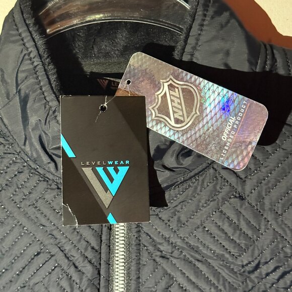 NHL Stadium Series 2024 New Jersey Vest NWT Medium Black Full Zip - Picture 4 of 6